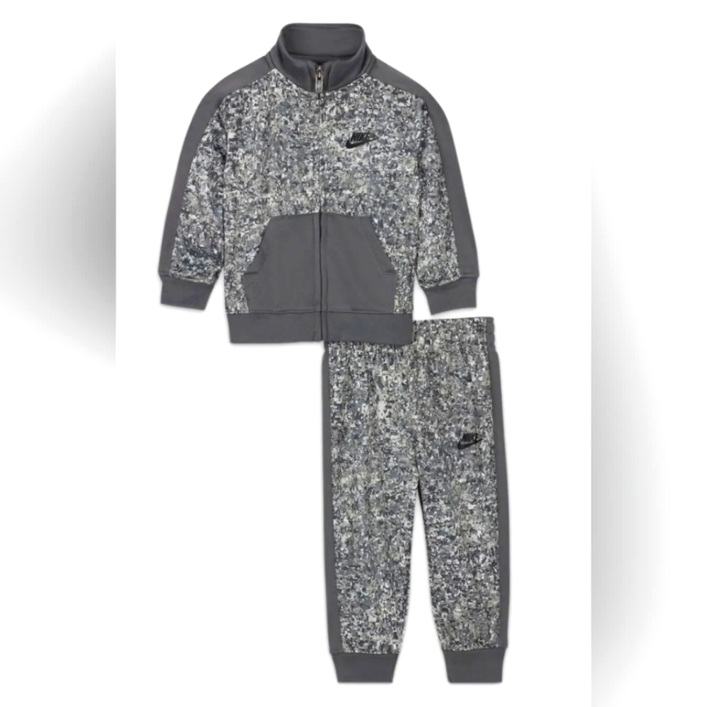 Nike Digi Confetti Zip Up Joggers Track Suit Size 24 Months